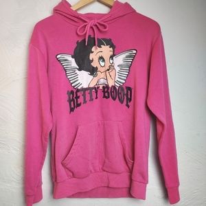 Betty Boop Hoodie Angel y2k